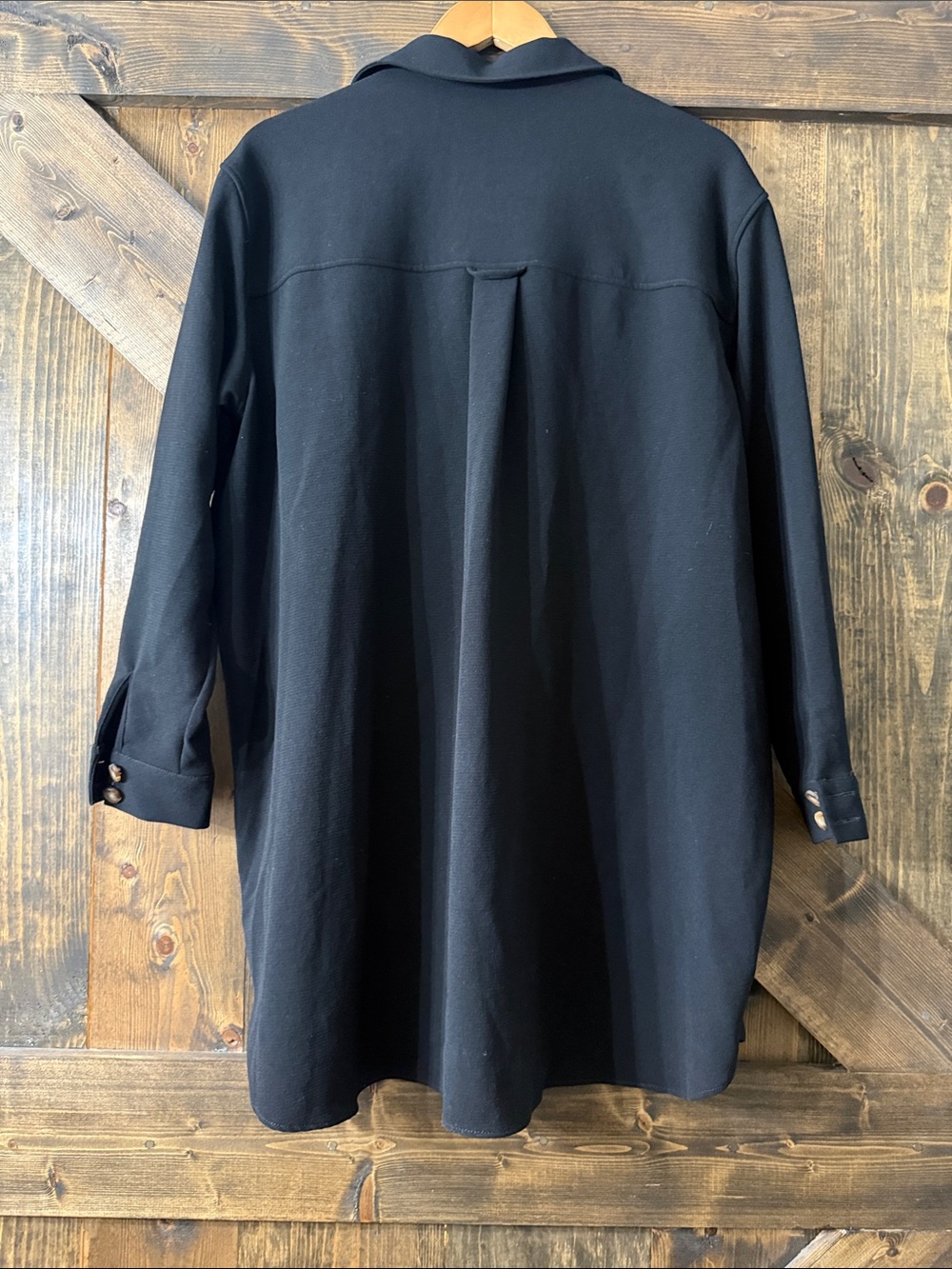 SÉZANE Button-Front Shirt Dress - Picture 4 of 7